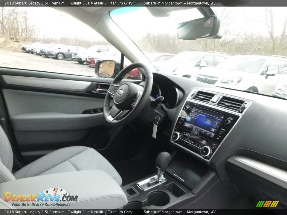 2018 Subaru Legacy 2.5i Premium Twilight Blue Metallic / Titanium Gray Photo #11