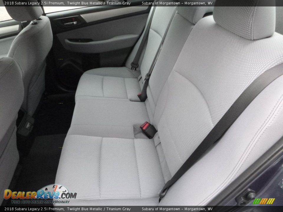 2018 Subaru Legacy 2.5i Premium Twilight Blue Metallic / Titanium Gray Photo #12