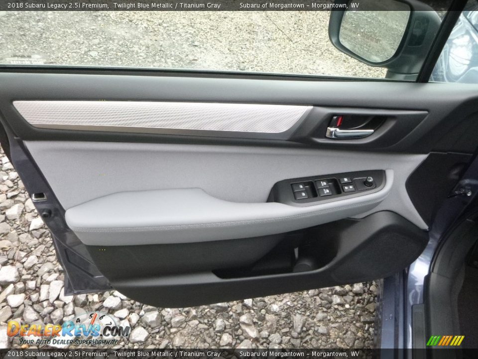 2018 Subaru Legacy 2.5i Premium Twilight Blue Metallic / Titanium Gray Photo #13