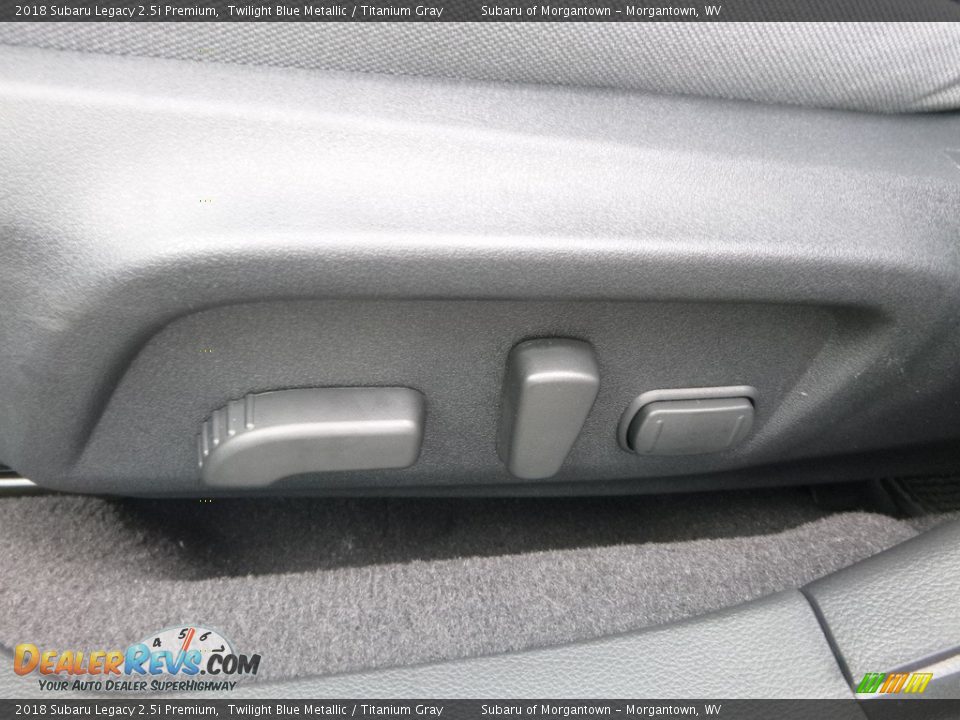 2018 Subaru Legacy 2.5i Premium Twilight Blue Metallic / Titanium Gray Photo #16