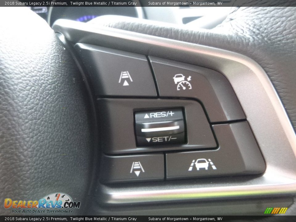 2018 Subaru Legacy 2.5i Premium Twilight Blue Metallic / Titanium Gray Photo #19