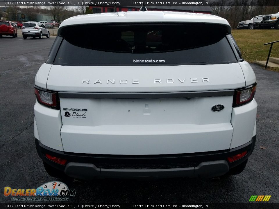 2017 Land Rover Range Rover Evoque SE Fuji White / Ebony/Ebony Photo #4
