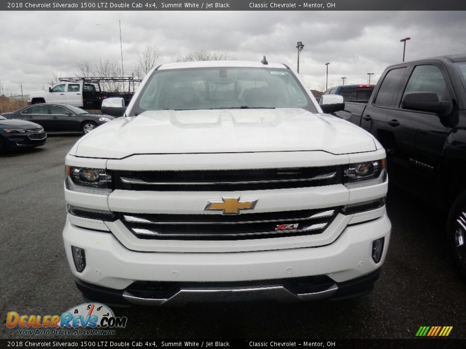 2018 Chevrolet Silverado 1500 LTZ Double Cab 4x4 Summit White / Jet Black Photo #2