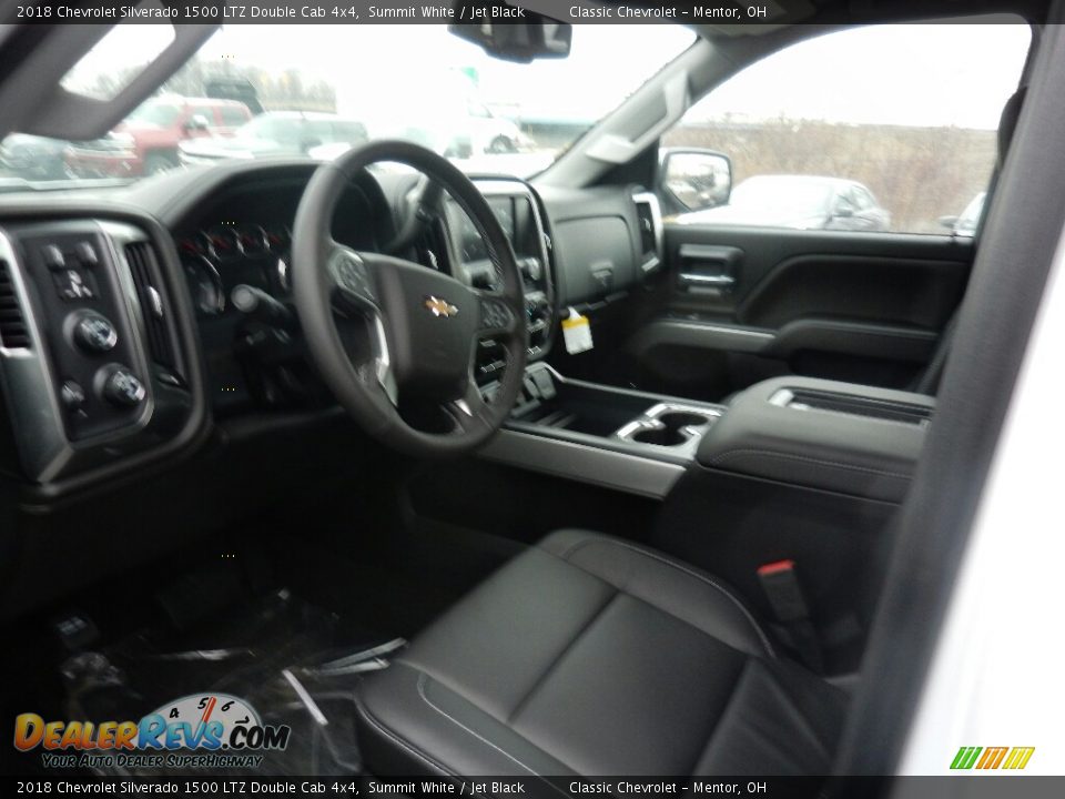 2018 Chevrolet Silverado 1500 LTZ Double Cab 4x4 Summit White / Jet Black Photo #6