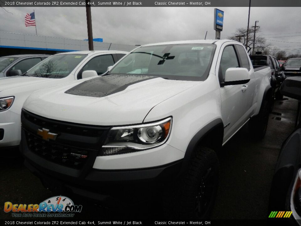 2018 Chevrolet Colorado ZR2 Extended Cab 4x4 Summit White / Jet Black Photo #1