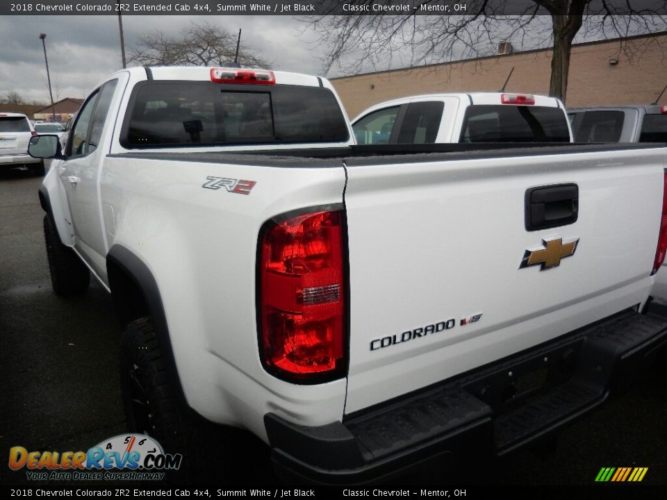 2018 Chevrolet Colorado ZR2 Extended Cab 4x4 Summit White / Jet Black Photo #6