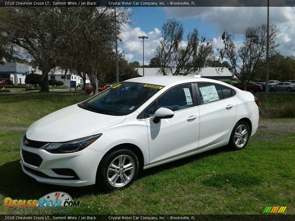 2018 Chevrolet Cruze LT Summit White / Jet Black Photo #1