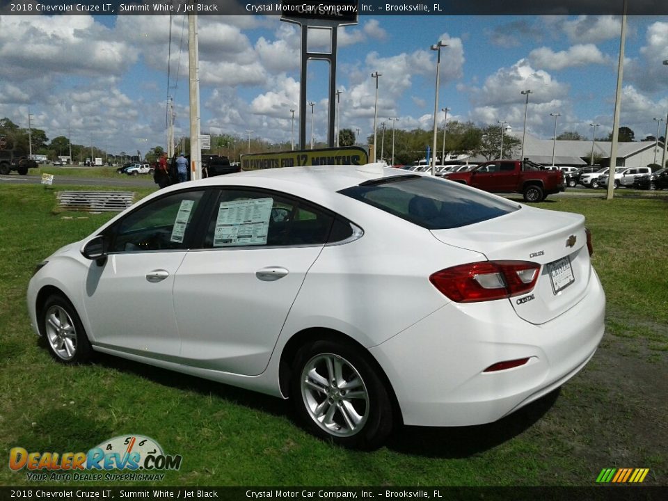 2018 Chevrolet Cruze LT Summit White / Jet Black Photo #3