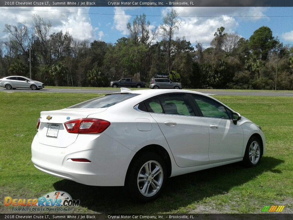 2018 Chevrolet Cruze LT Summit White / Jet Black Photo #5