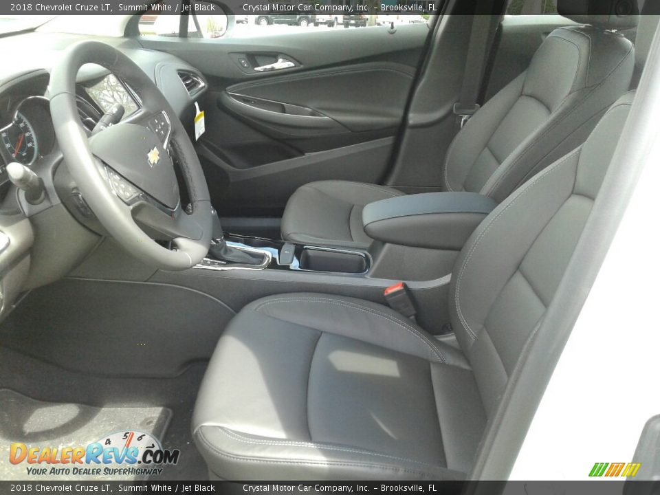 2018 Chevrolet Cruze LT Summit White / Jet Black Photo #9