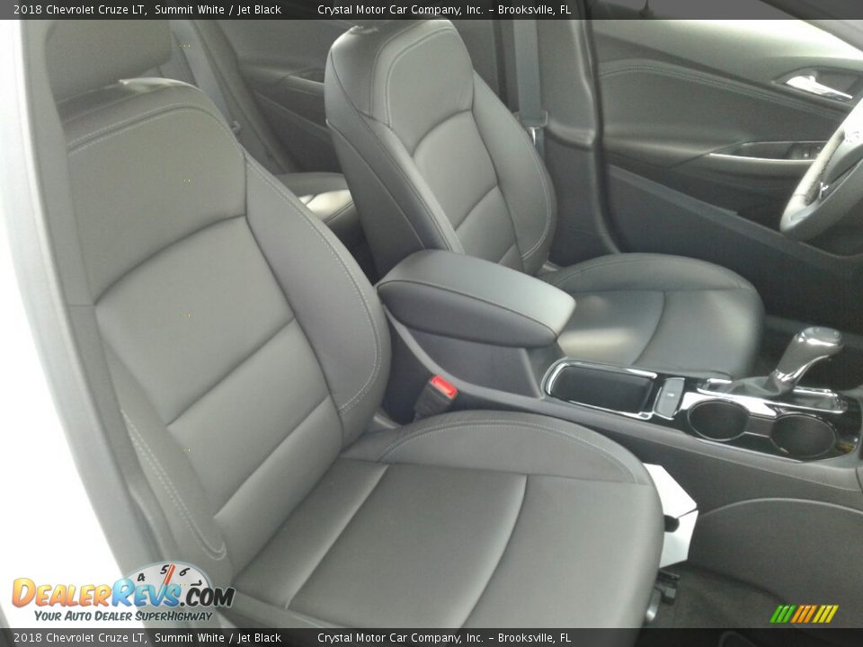 2018 Chevrolet Cruze LT Summit White / Jet Black Photo #12