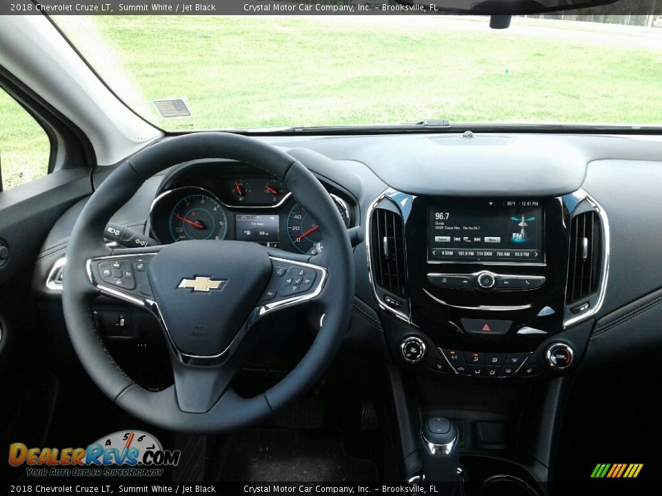 2018 Chevrolet Cruze LT Summit White / Jet Black Photo #13