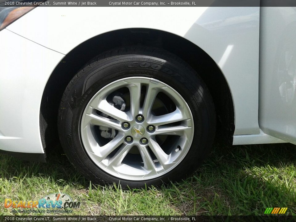 2018 Chevrolet Cruze LT Summit White / Jet Black Photo #20
