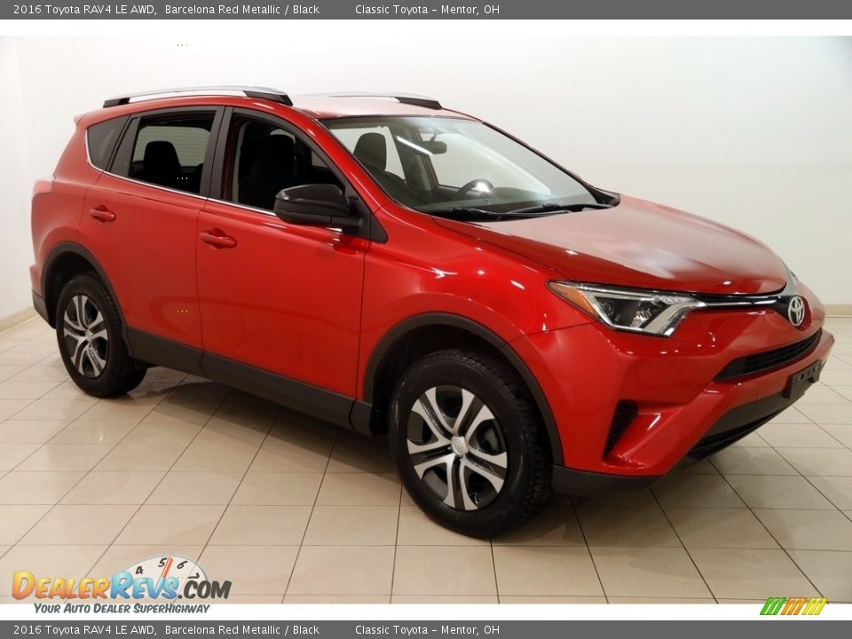 2016 Toyota RAV4 LE AWD Barcelona Red Metallic / Black Photo #1