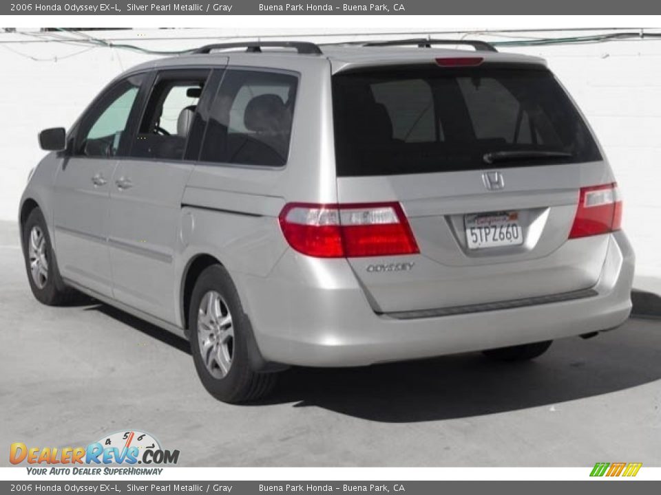 2006 Honda Odyssey EX-L Silver Pearl Metallic / Gray Photo #2