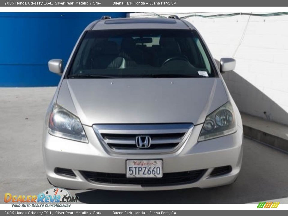 2006 Honda Odyssey EX-L Silver Pearl Metallic / Gray Photo #7