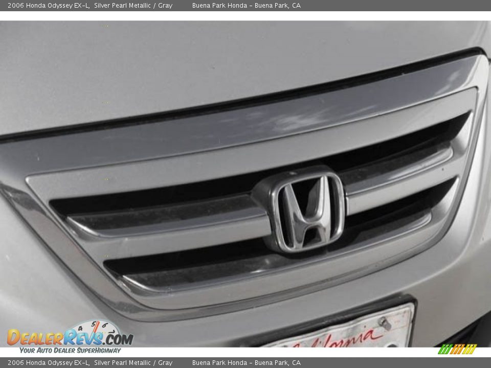 2006 Honda Odyssey EX-L Silver Pearl Metallic / Gray Photo #8