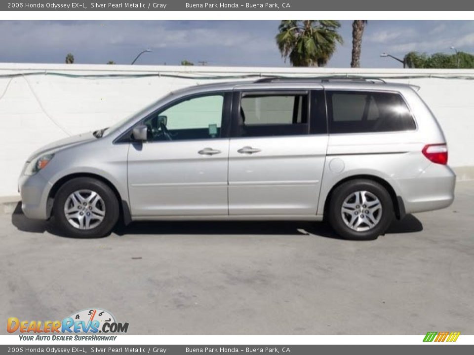 2006 Honda Odyssey EX-L Silver Pearl Metallic / Gray Photo #9