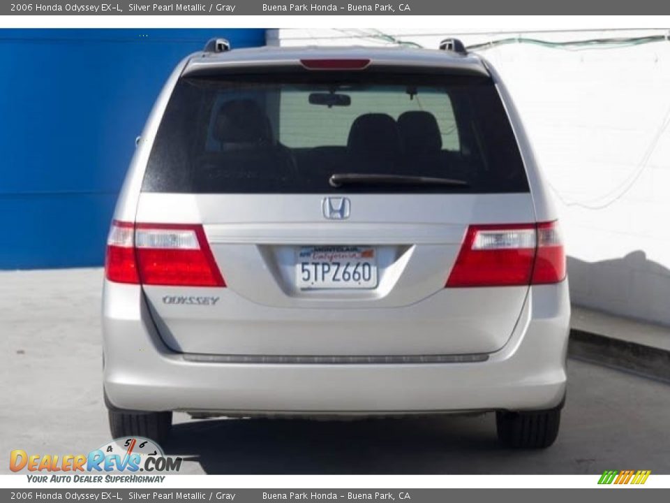 2006 Honda Odyssey EX-L Silver Pearl Metallic / Gray Photo #10