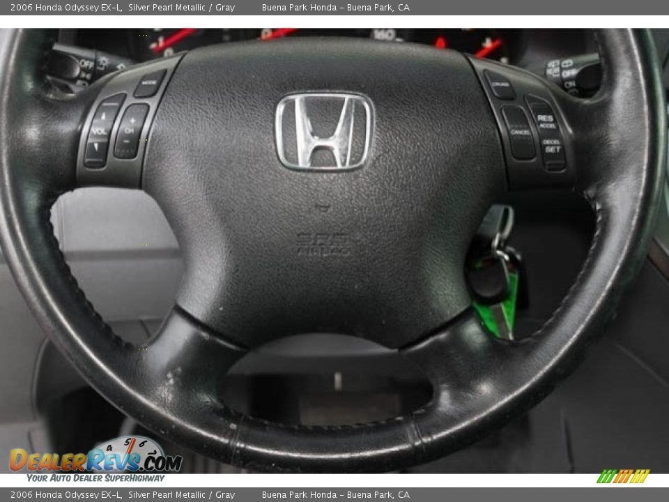 2006 Honda Odyssey EX-L Silver Pearl Metallic / Gray Photo #14