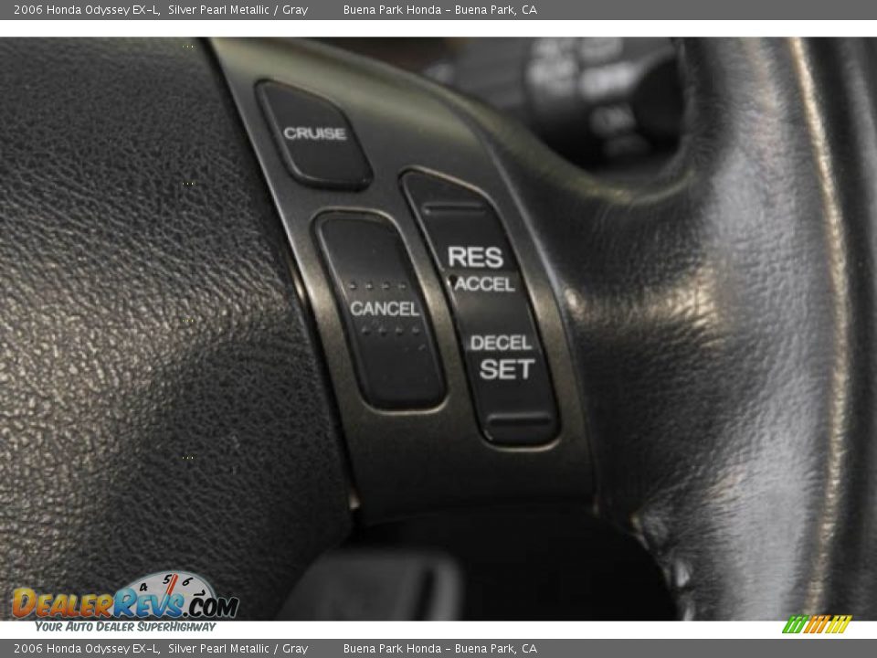 2006 Honda Odyssey EX-L Silver Pearl Metallic / Gray Photo #16