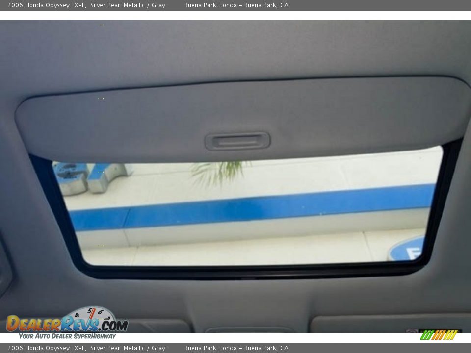 2006 Honda Odyssey EX-L Silver Pearl Metallic / Gray Photo #20