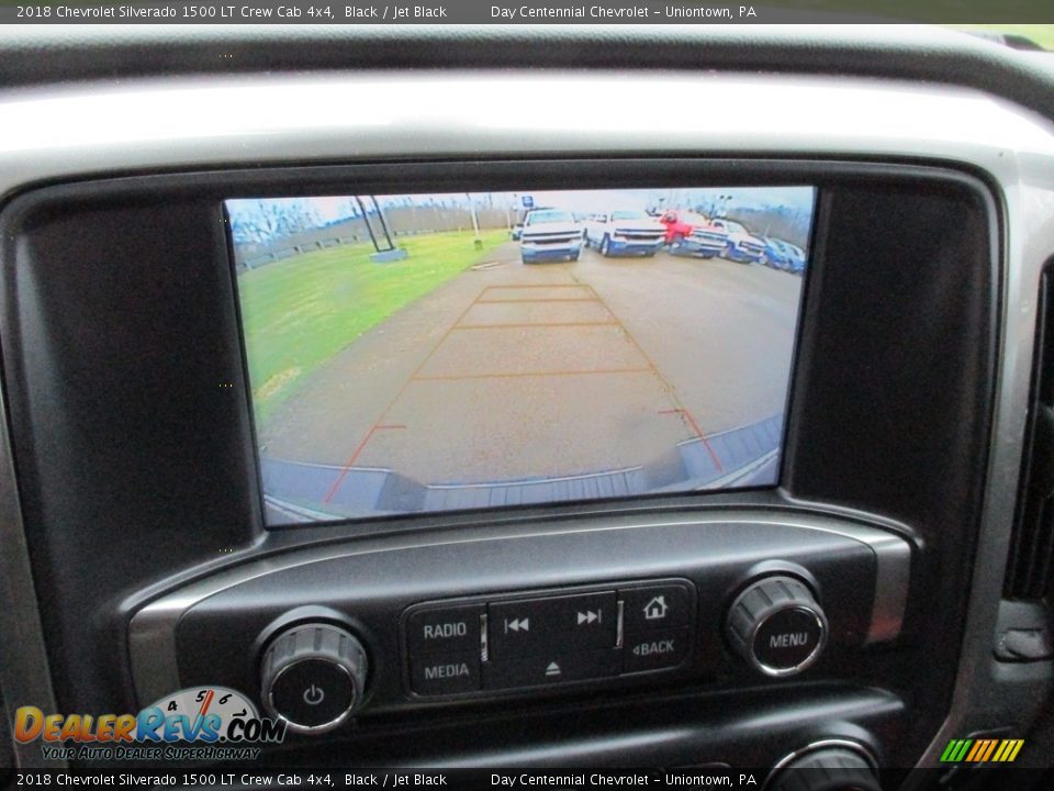 2018 Chevrolet Silverado 1500 LT Crew Cab 4x4 Black / Jet Black Photo #13