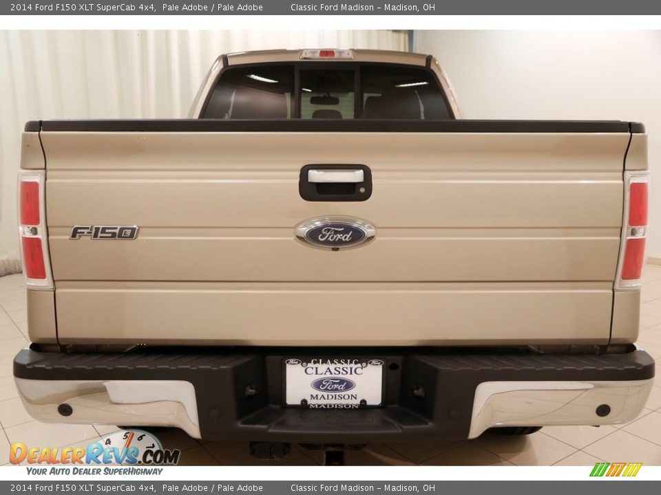 2014 Ford F150 XLT SuperCab 4x4 Pale Adobe / Pale Adobe Photo #21