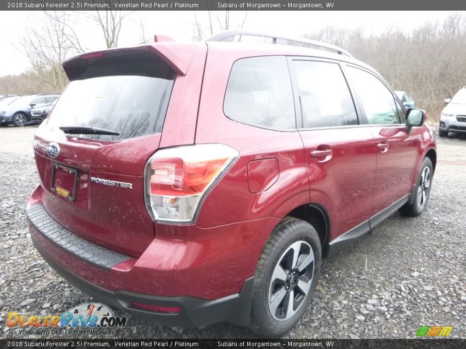 2018 Subaru Forester 2.5i Premium Venetian Red Pearl / Platinum Photo #4