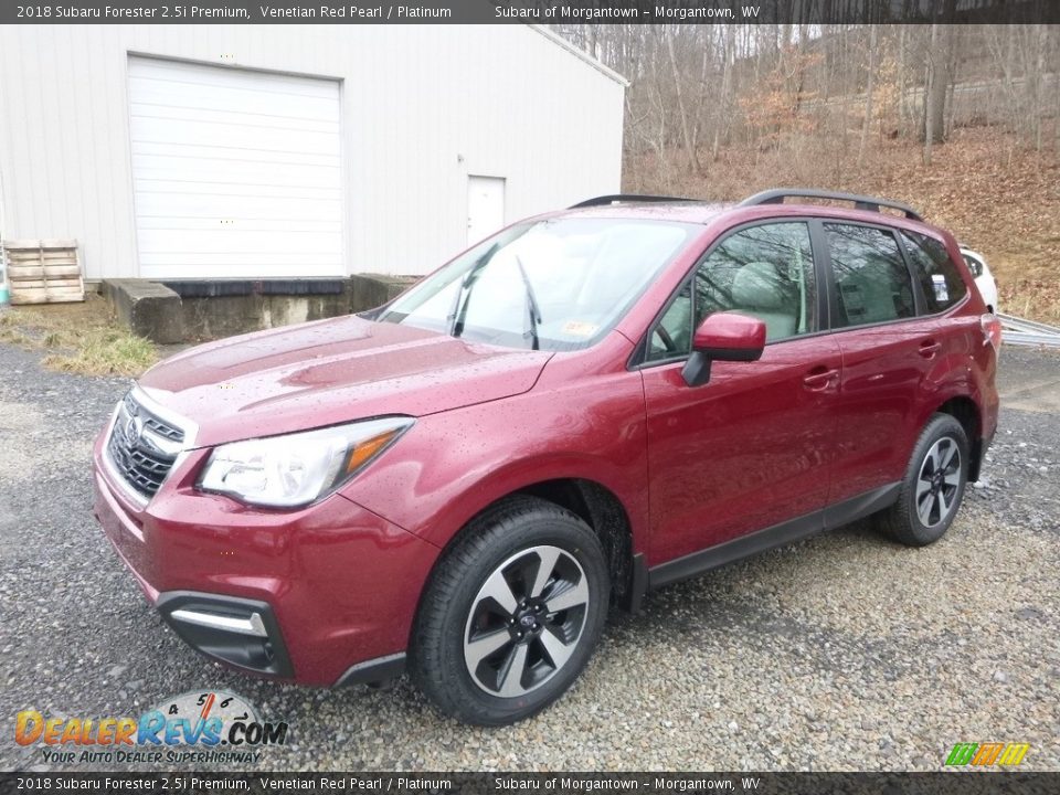 2018 Subaru Forester 2.5i Premium Venetian Red Pearl / Platinum Photo #8