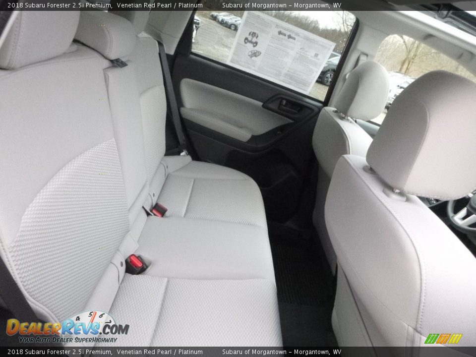 2018 Subaru Forester 2.5i Premium Venetian Red Pearl / Platinum Photo #13