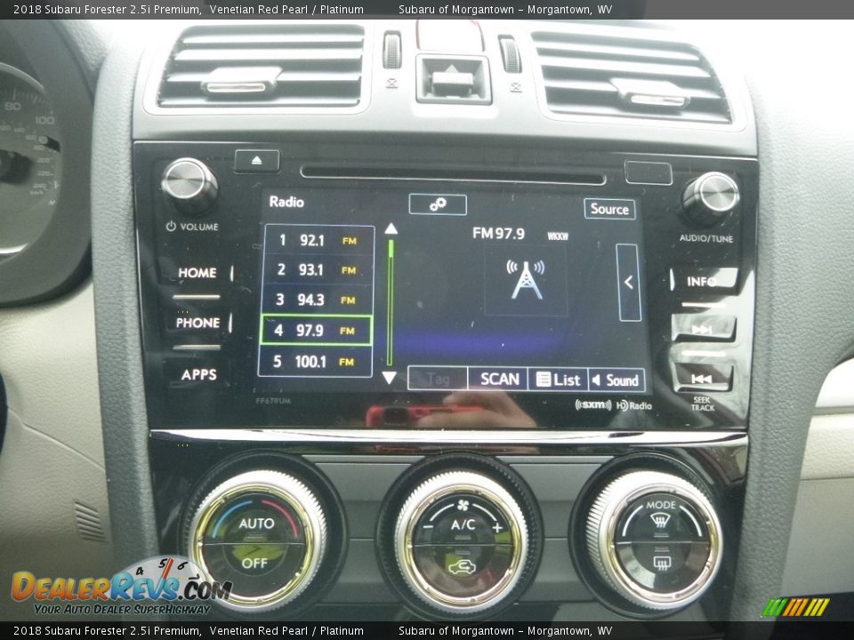 2018 Subaru Forester 2.5i Premium Venetian Red Pearl / Platinum Photo #18