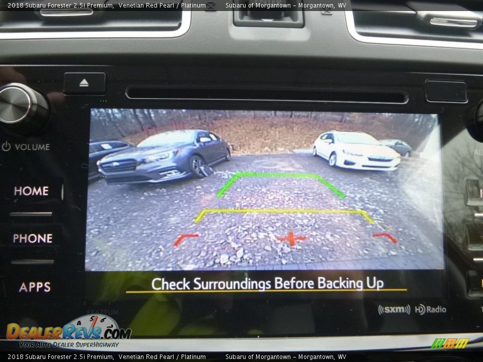 2018 Subaru Forester 2.5i Premium Venetian Red Pearl / Platinum Photo #19