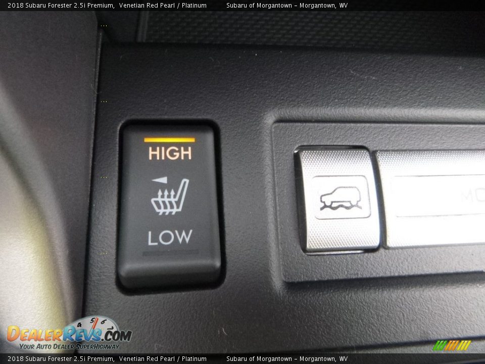 2018 Subaru Forester 2.5i Premium Venetian Red Pearl / Platinum Photo #20