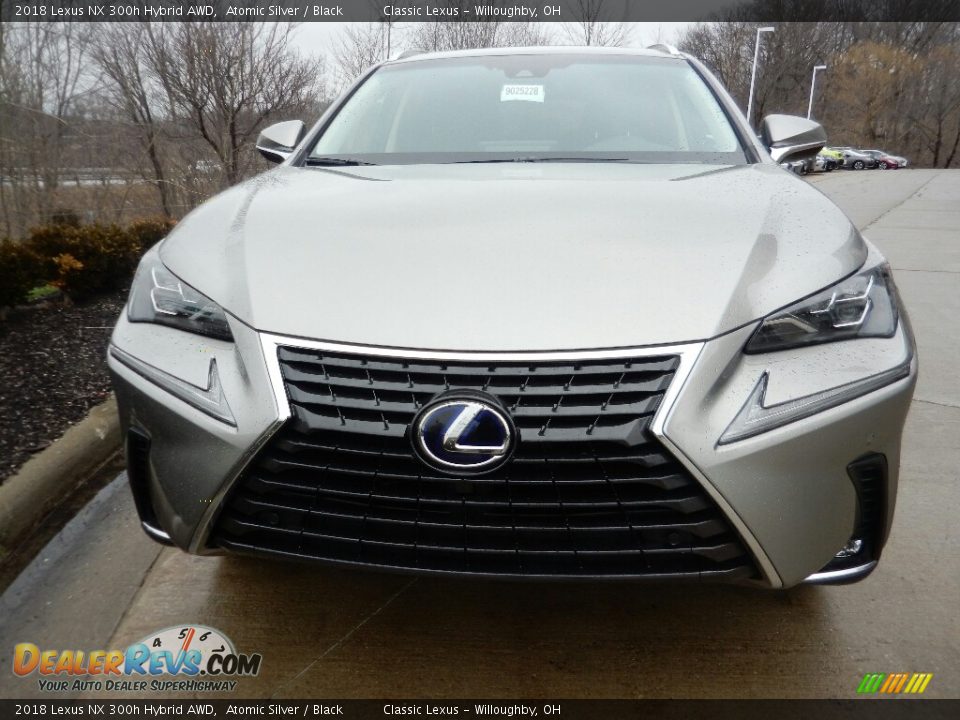 2018 Lexus NX 300h Hybrid AWD Atomic Silver / Black Photo #2