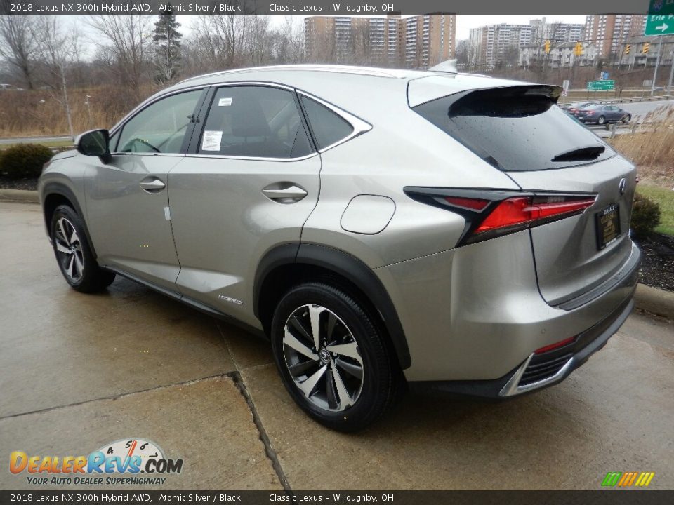 2018 Lexus NX 300h Hybrid AWD Atomic Silver / Black Photo #5