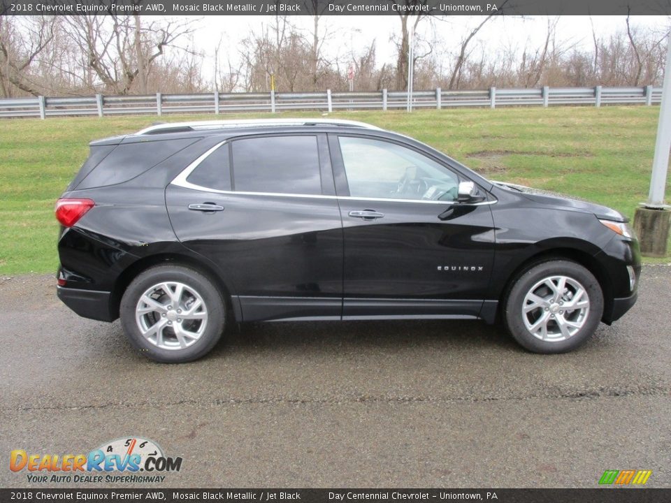 2018 Chevrolet Equinox Premier AWD Mosaic Black Metallic / Jet Black Photo #2