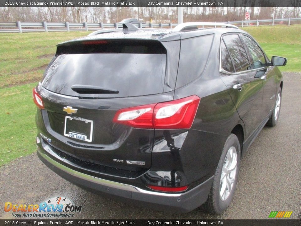 2018 Chevrolet Equinox Premier AWD Mosaic Black Metallic / Jet Black Photo #3