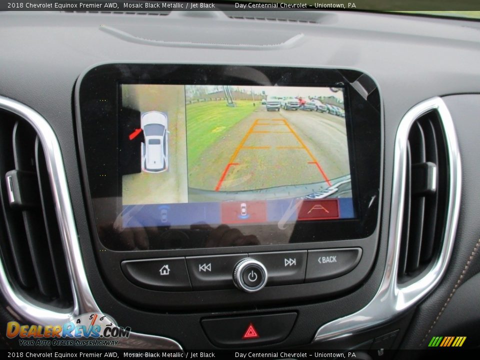 2018 Chevrolet Equinox Premier AWD Mosaic Black Metallic / Jet Black Photo #13