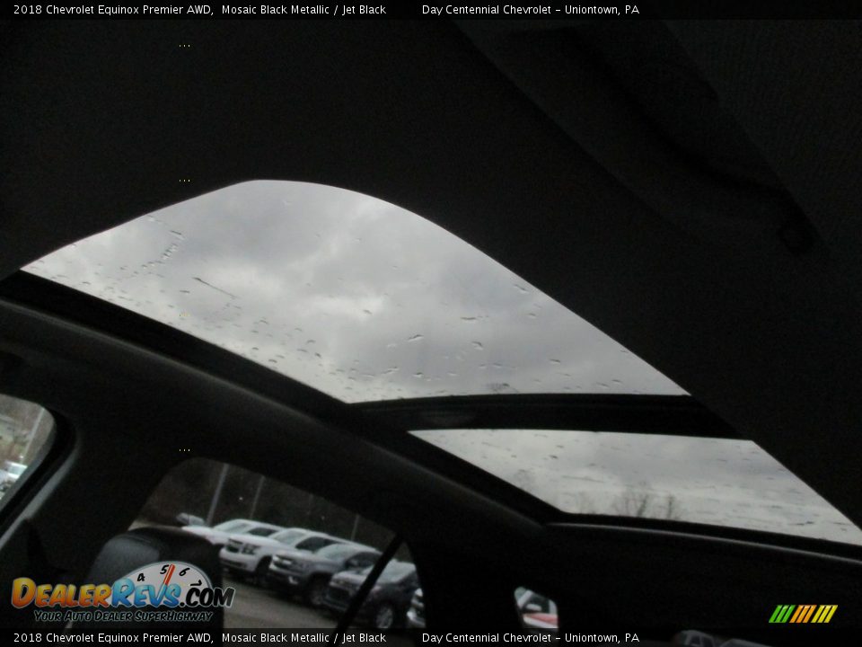 2018 Chevrolet Equinox Premier AWD Mosaic Black Metallic / Jet Black Photo #15