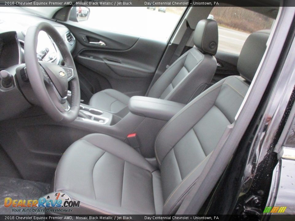 2018 Chevrolet Equinox Premier AWD Mosaic Black Metallic / Jet Black Photo #16