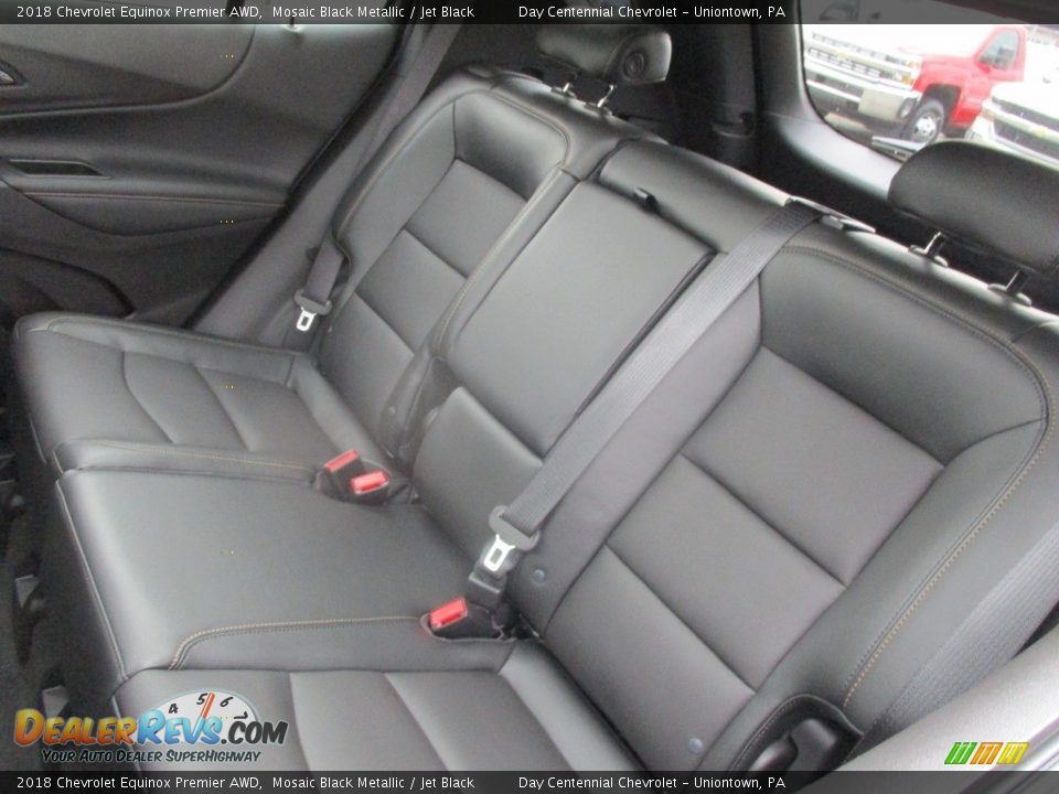 2018 Chevrolet Equinox Premier AWD Mosaic Black Metallic / Jet Black Photo #17