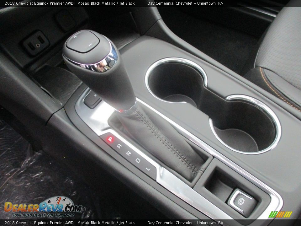 2018 Chevrolet Equinox Premier AWD Mosaic Black Metallic / Jet Black Photo #19