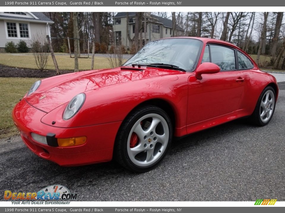 Front 3/4 View of 1998 Porsche 911 Carrera S Coupe Photo #1