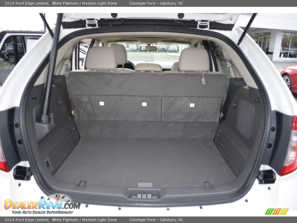 2014 Ford Edge Limited White Platinum / Medium Light Stone Photo #13