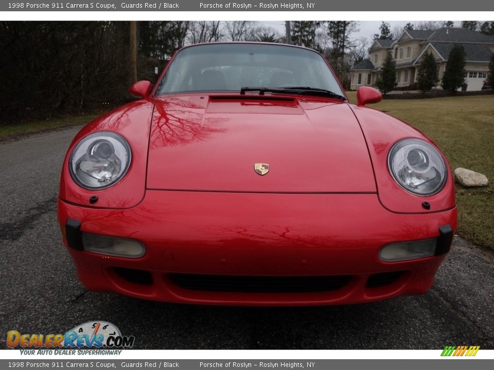 1998 Porsche 911 Carrera S Coupe Guards Red / Black Photo #2