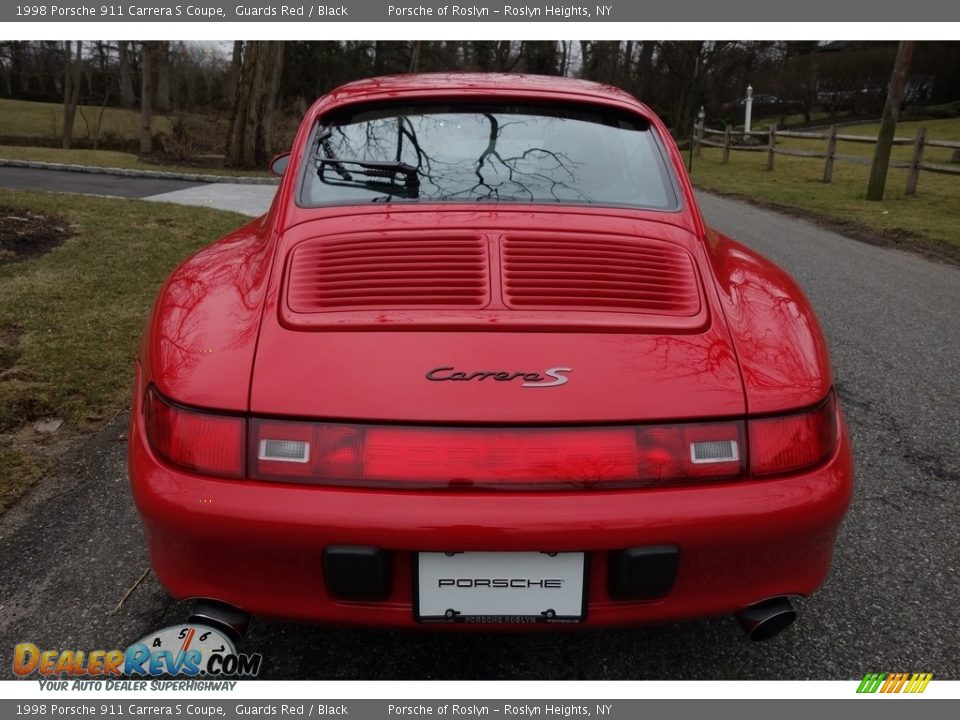 1998 Porsche 911 Carrera S Coupe Guards Red / Black Photo #5