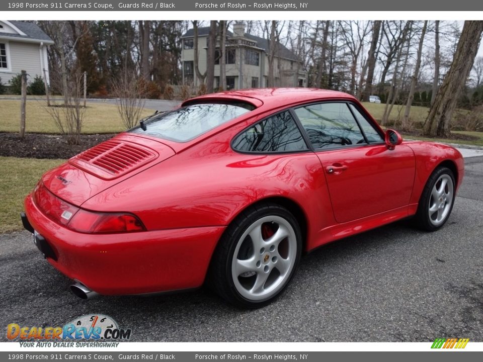 1998 Porsche 911 Carrera S Coupe Guards Red / Black Photo #6