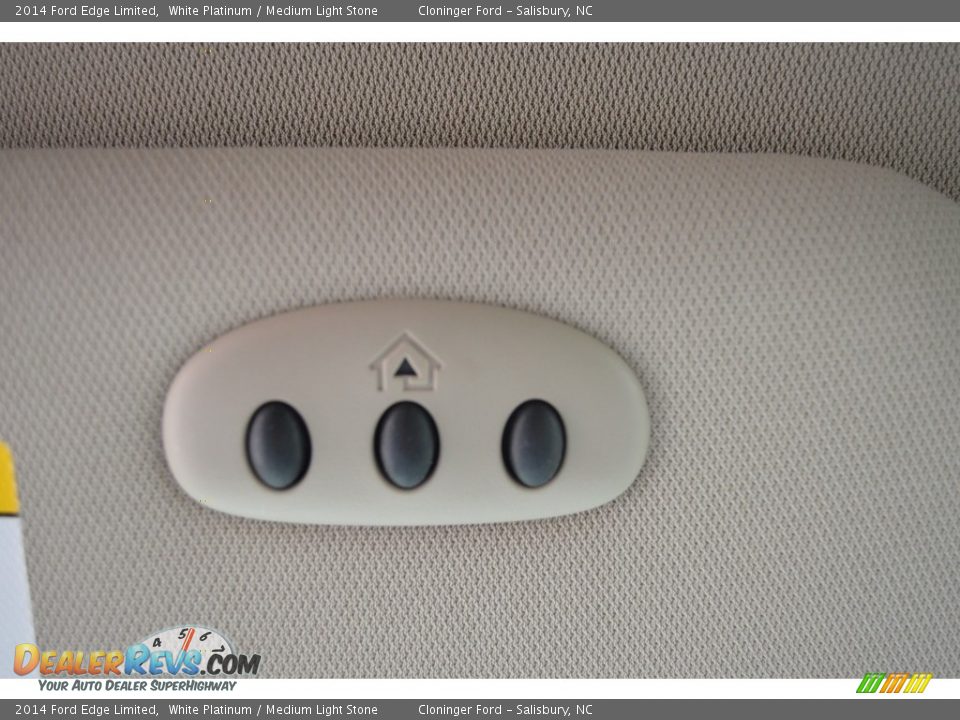 2014 Ford Edge Limited White Platinum / Medium Light Stone Photo #28