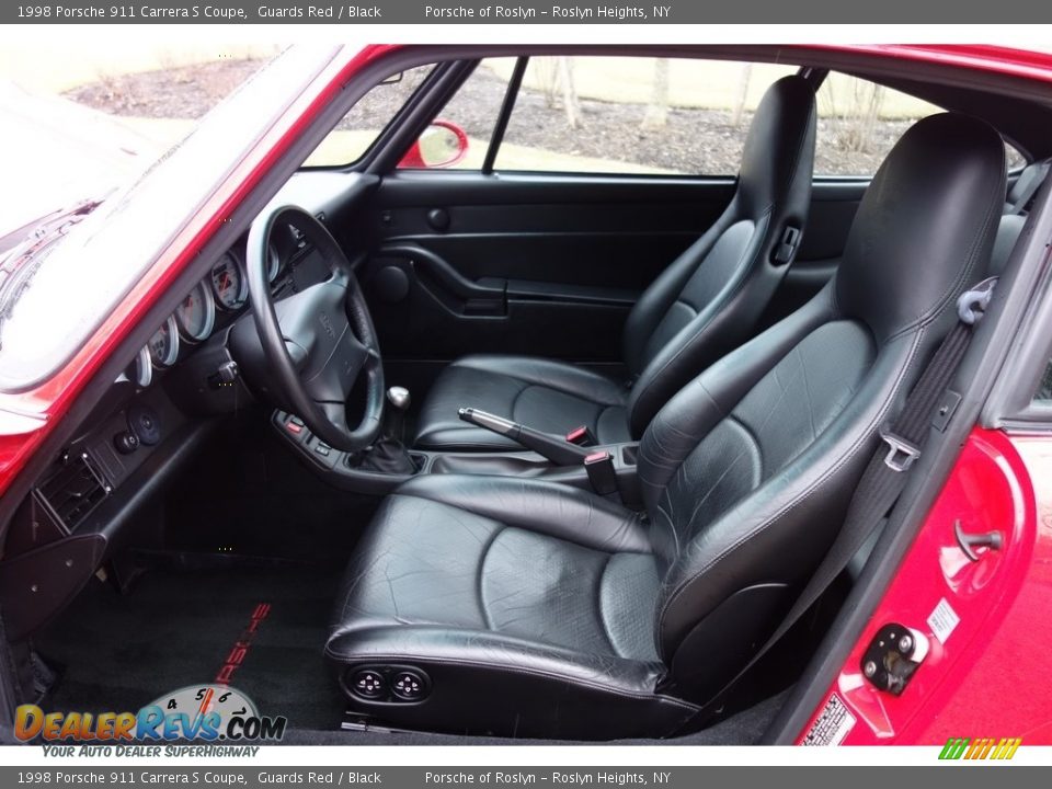 Front Seat of 1998 Porsche 911 Carrera S Coupe Photo #14